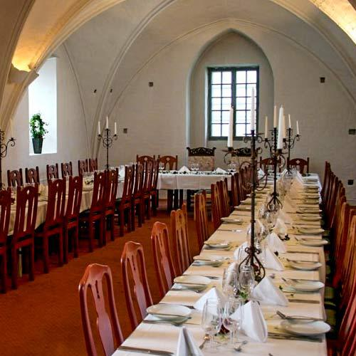 Der Kapitelsaal der Mönche vadstena klosterhotel