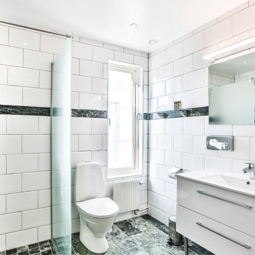 Badezimmer in Klostergården 1