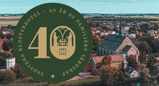 Klosterhotellet wird 40 Jahre alt - Jubileum3 - Vadstena Klosterhotell